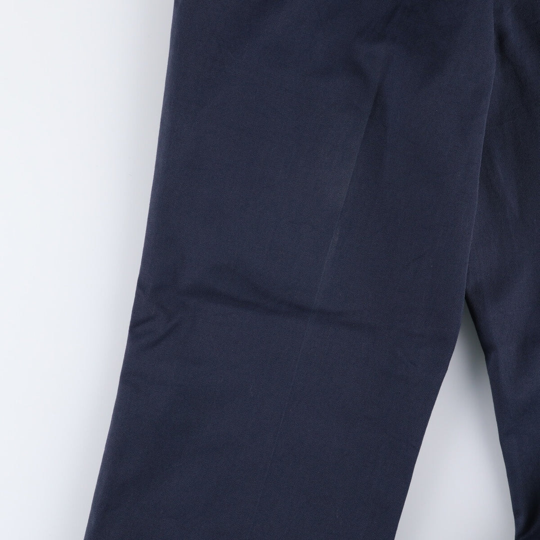 Vintage 70'S Lee work pants, made in USA, men's size w34 unknown navy blue type Vintage Second Hand