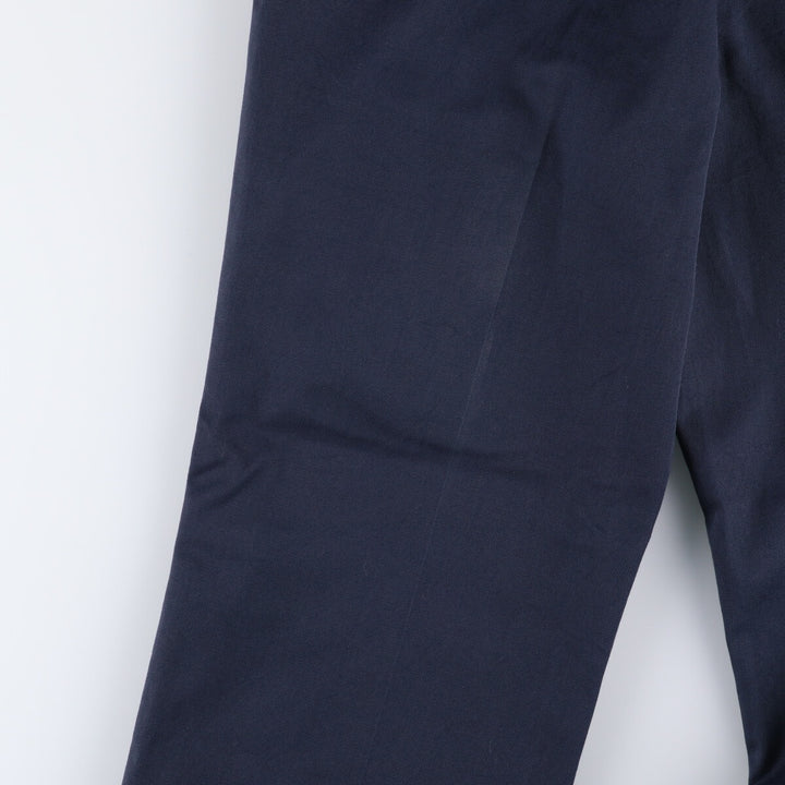 Vintage 70'S Lee work pants, made in USA, men's size w34 unknown navy blue type Vintage Second Hand