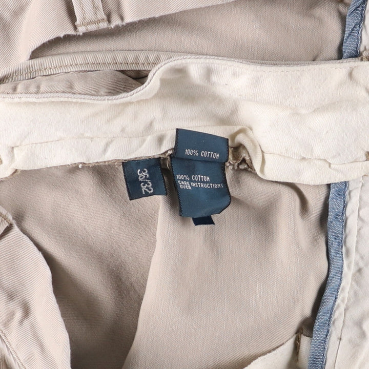 Ralph Lauren POLO by Ralph Lauren CLASSIC FIT Chino Pants for Men, W36 cotton Beige type Vintage Second Hand