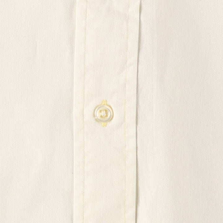 Ralph Lauren BLAKE long sleeve button down shirt, men's size L cotton yellow type Vintage Second Hand