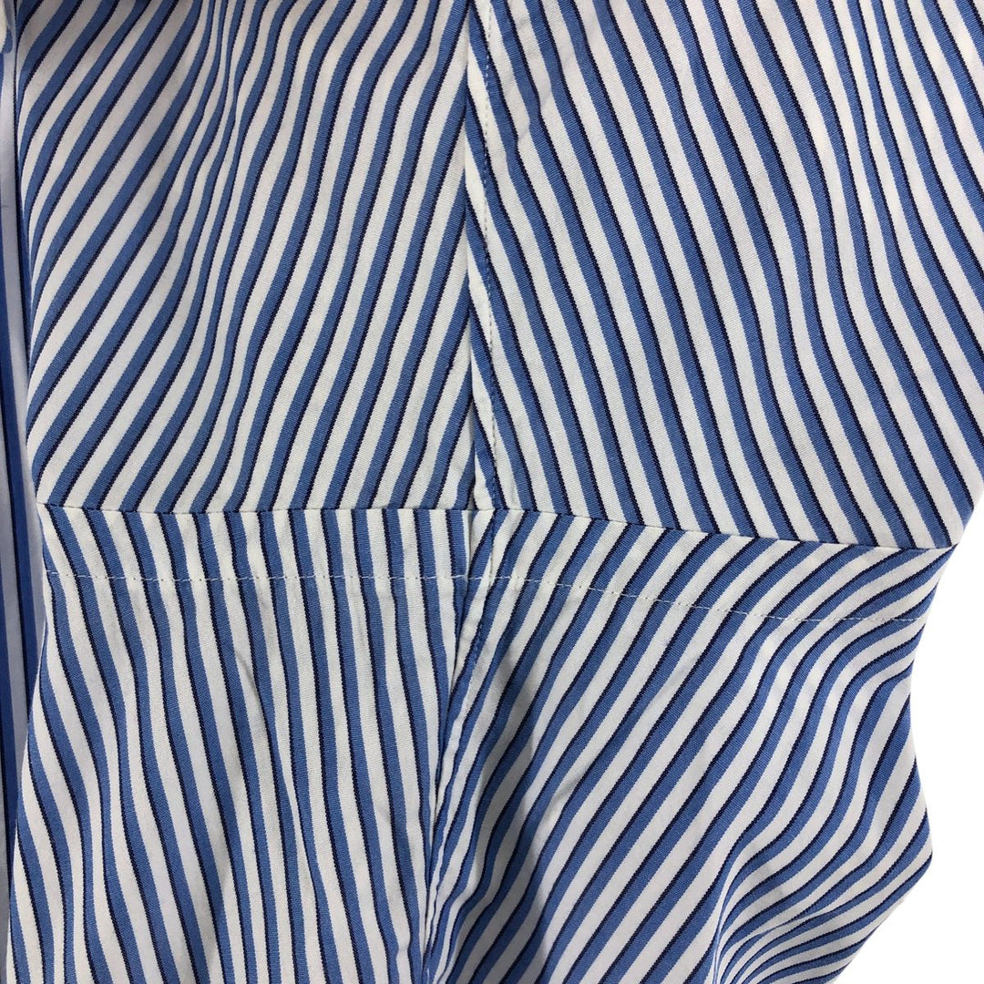 Ralph Lauren POLO by Ralph Lauren Long Sleeve Striped Shirt Men's Size L cotton blue type Vintage Second Hand