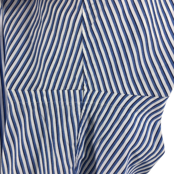 Ralph Lauren POLO by Ralph Lauren Long Sleeve Striped Shirt Men's Size L cotton blue type Vintage Second Hand