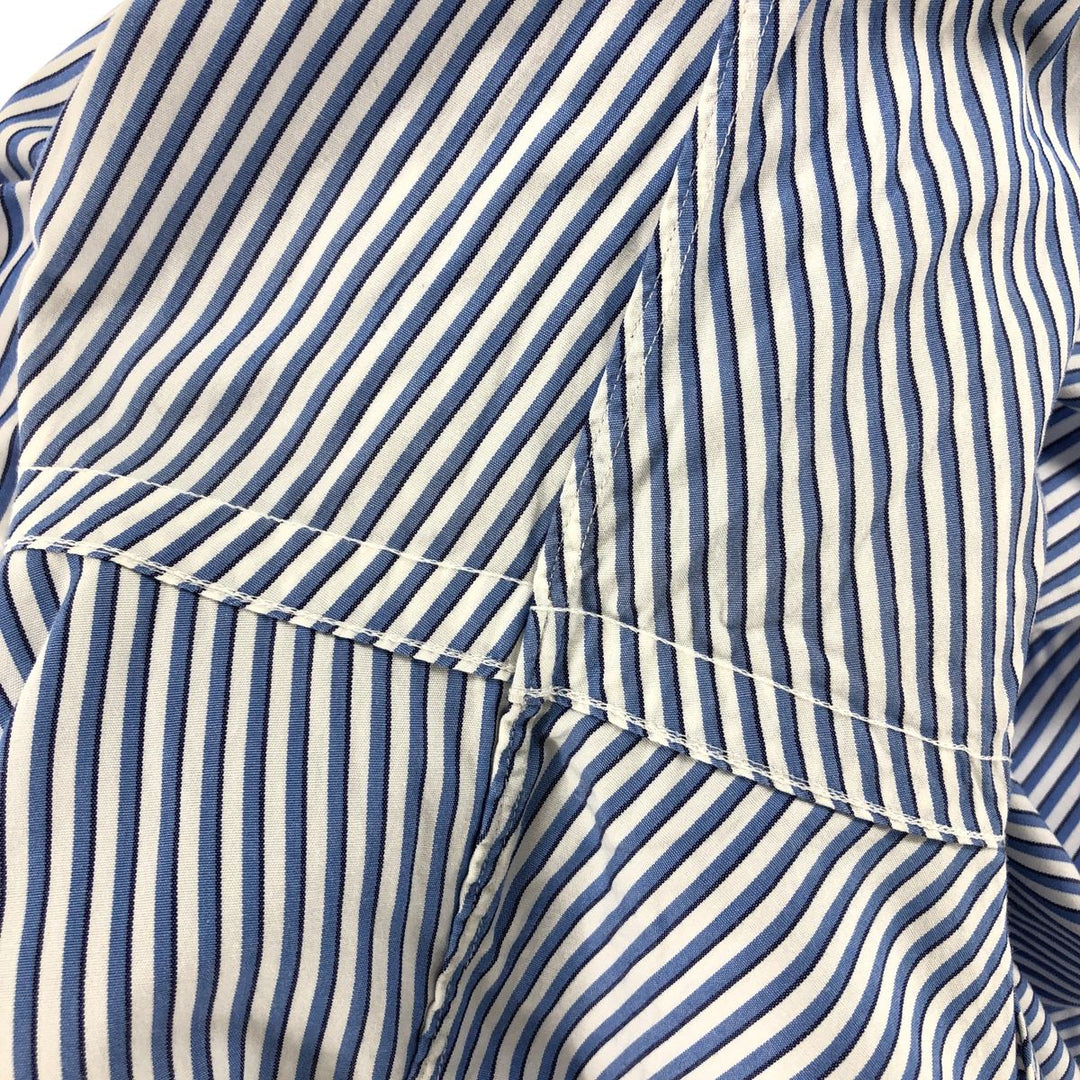 Ralph Lauren POLO by Ralph Lauren Long Sleeve Striped Shirt Men's Size L cotton blue type Vintage Second Hand