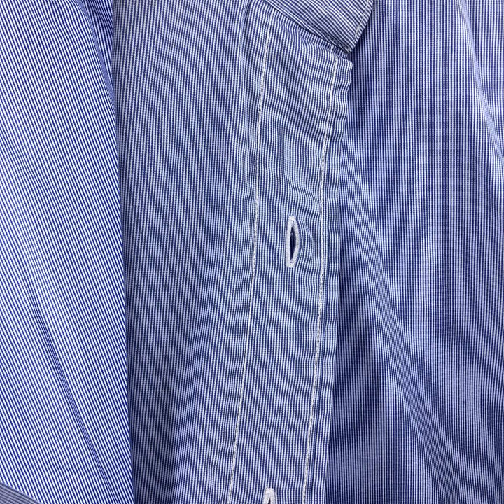 Ralph Lauren POLO by Ralph Lauren Long Sleeve Cotton Striped Shirt Men's Size L cotton blue type Vintage Second Hand