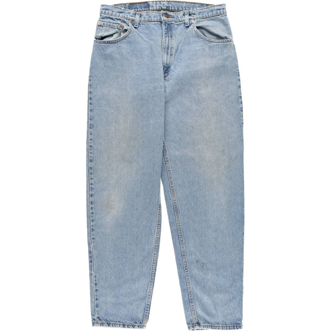 90'S Levi's 560-4891 Tapered Denim Pants Made in USA Men's W36 Vintage cotton blue type Vintage Second Hand