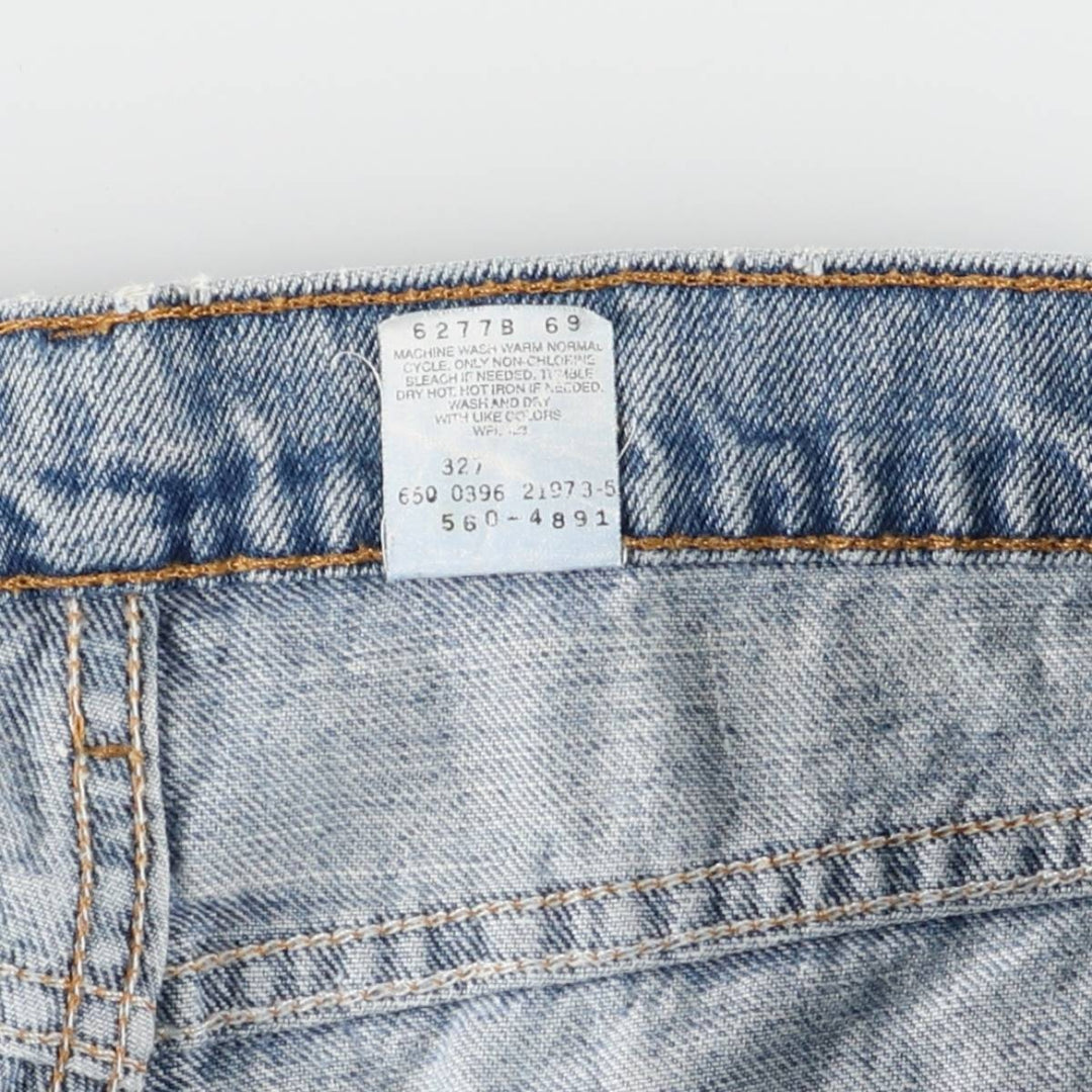90'S Levi's 560-4891 Tapered Denim Pants Made in USA Men's W36 Vintage cotton blue type Vintage Second Hand