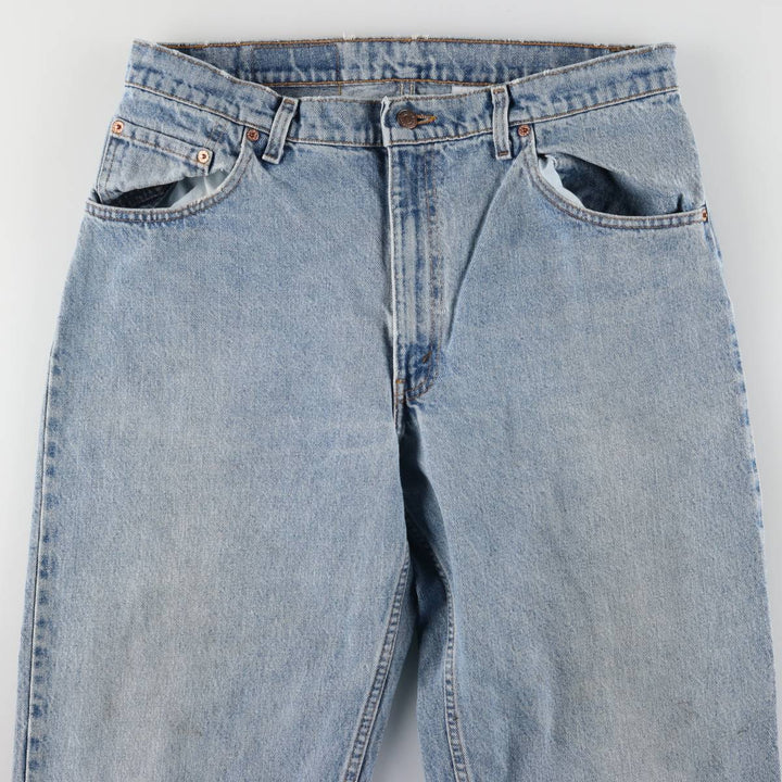 90'S Levi's 560-4891 Tapered Denim Pants Made in USA Men's W36 Vintage cotton blue type Vintage Second Hand