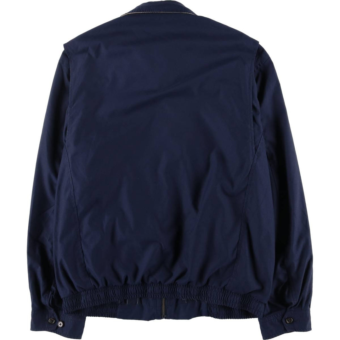 Ralph Lauren POLO RALPH LAUREN Swing Top Sports Jacket Men's L size polyester navy blue type Vintage Second Hand