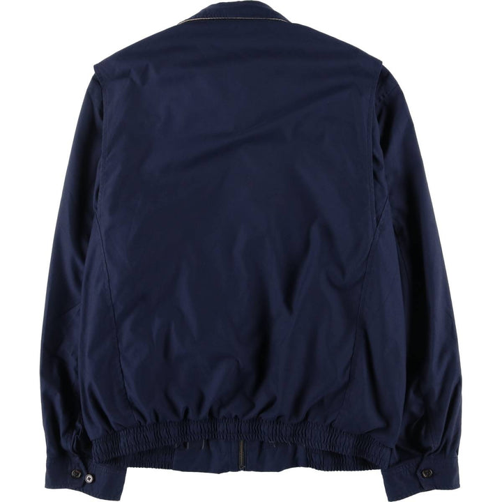 Ralph Lauren POLO RALPH LAUREN Swing Top Sports Jacket Men's L size polyester navy blue type Vintage Second Hand