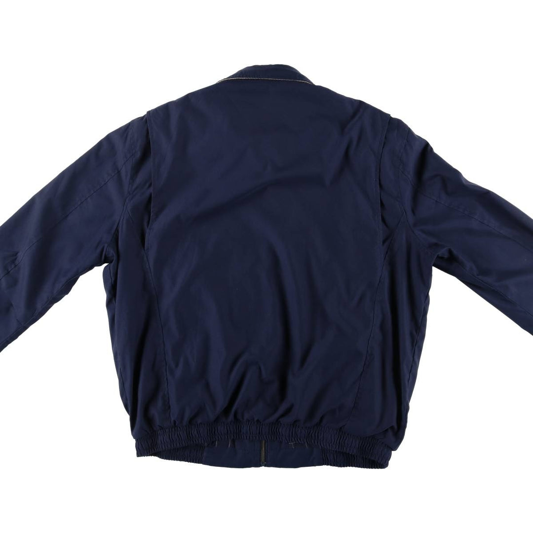 Ralph Lauren POLO RALPH LAUREN Swing Top Sports Jacket Men's L size polyester navy blue type Vintage Second Hand