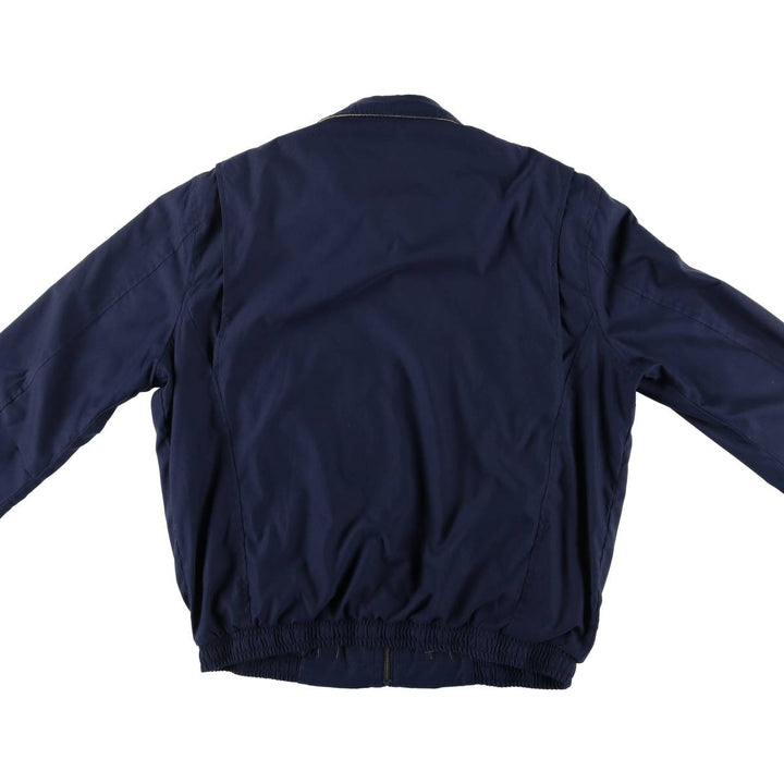 Ralph Lauren POLO RALPH LAUREN Swing Top Sports Jacket Men's L size polyester navy blue type Vintage Second Hand