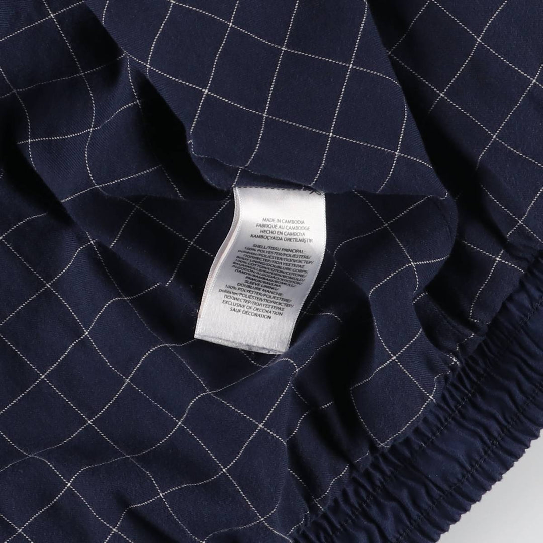 Ralph Lauren POLO RALPH LAUREN Swing Top Sports Jacket Men's L size polyester navy blue type Vintage Second Hand