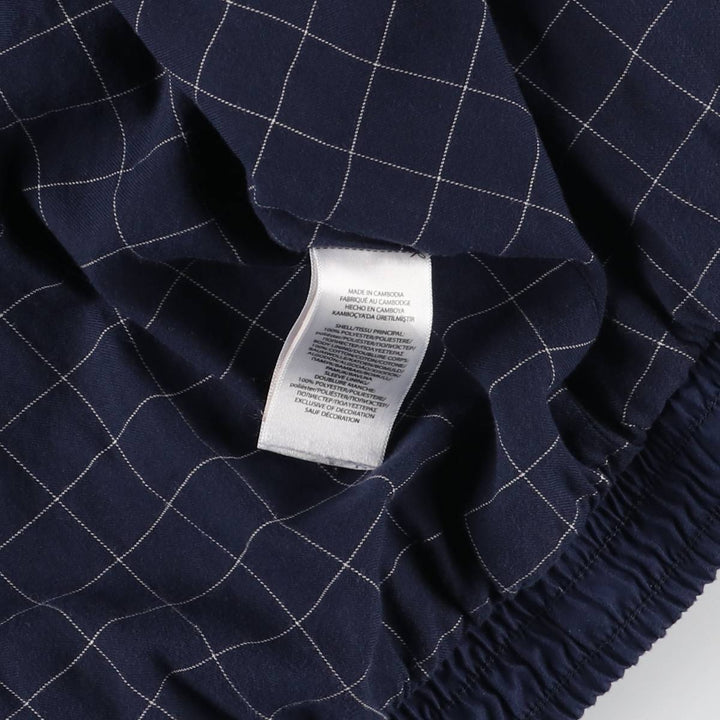 Ralph Lauren POLO RALPH LAUREN Swing Top Sports Jacket Men's L size polyester navy blue type Vintage Second Hand