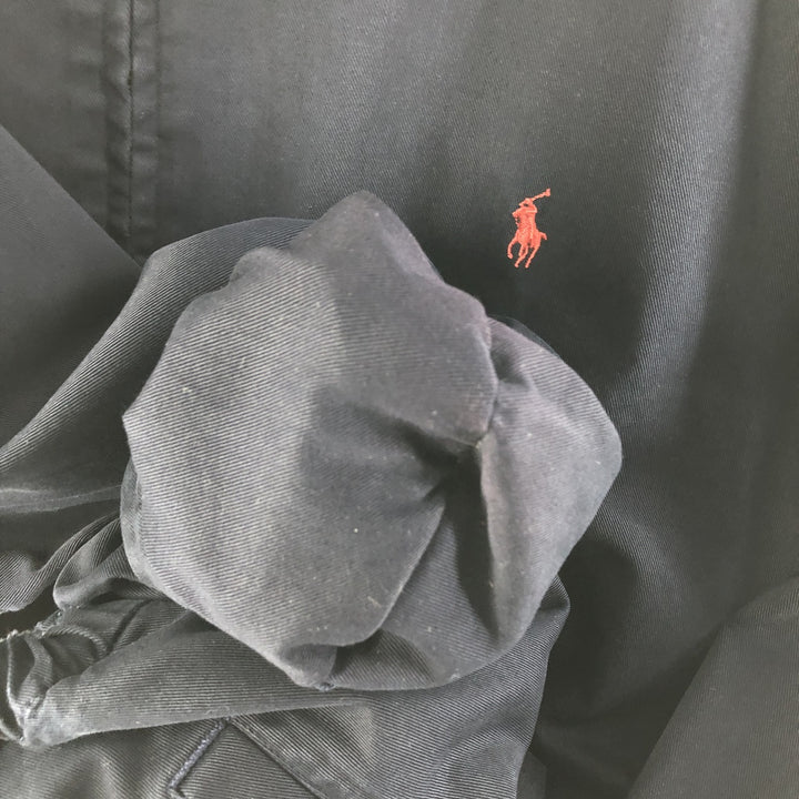 Ralph Lauren POLO by Ralph Lauren Swing Top Sports Jacket Men's XXL cotton navy blue type Vintage Second Hand