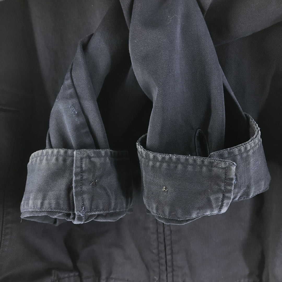 Ralph Lauren POLO by Ralph Lauren Swing Top Sports Jacket Men's XXL cotton navy blue type Vintage Second Hand