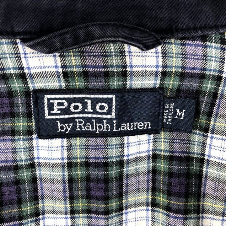 Ralph Lauren POLO by Ralph Lauren Swing Top Sports Jacket Men's M cotton navy blue type Vintage Second Hand