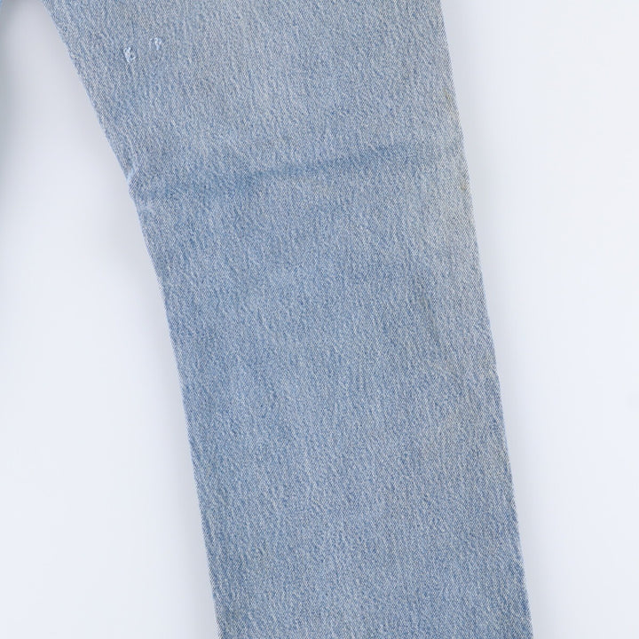 00'S Levi's 501 straight denim pants for men, size W32 cotton blue type Vintage Second Hand