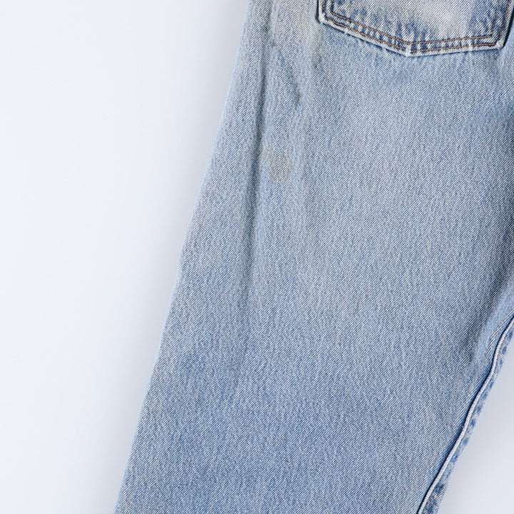 00'S Levi's 501 straight denim pants for men, size W32 cotton blue type Vintage Second Hand