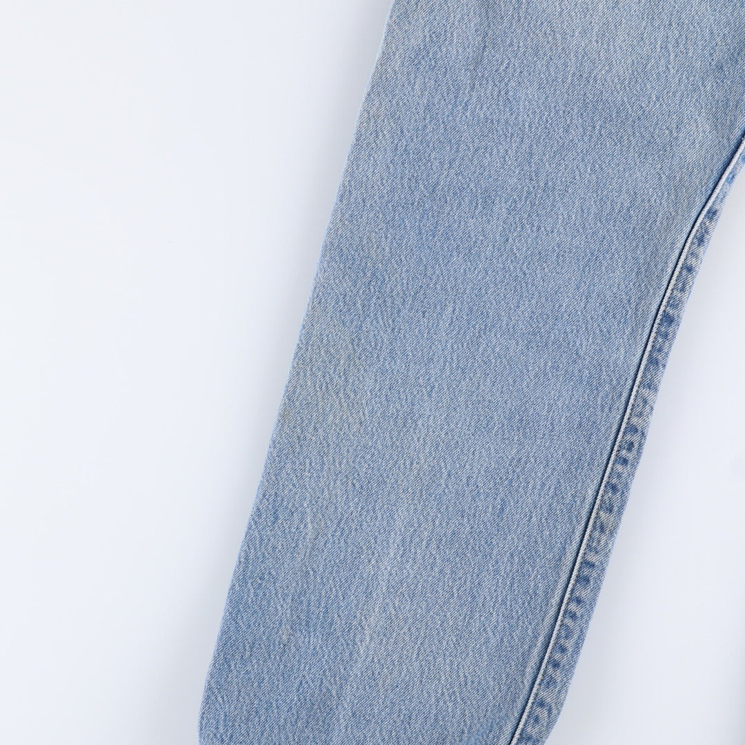 00'S Levi's 501 straight denim pants for men, size W32 cotton blue type Vintage Second Hand