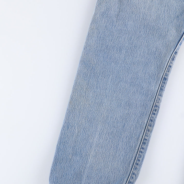 00'S Levi's 501 straight denim pants for men, size W32 cotton blue type Vintage Second Hand