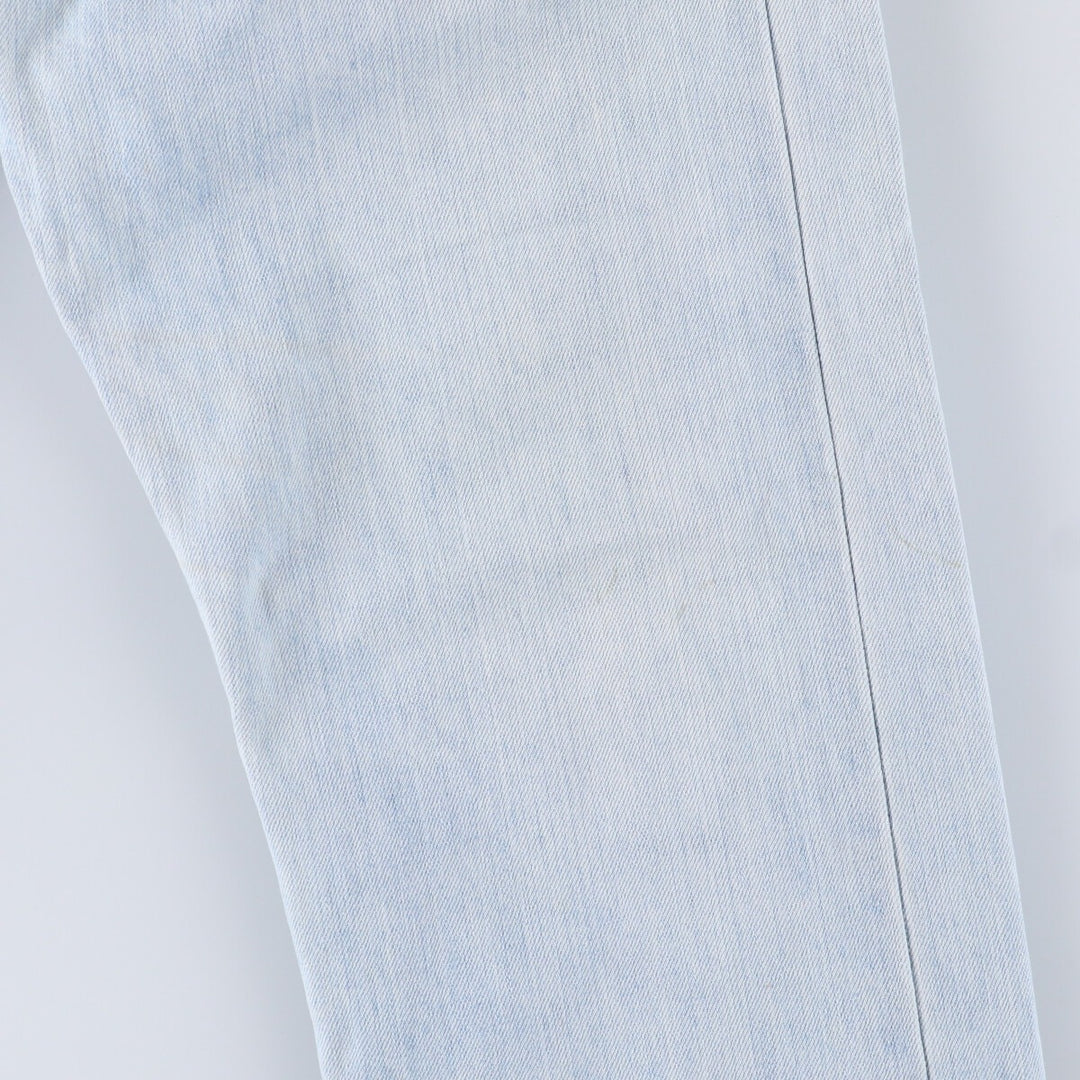 90'S Levi's 501 Euro model straight denim pants for men, W31 equivalent, vintage cotton blue type Vintage Second Hand