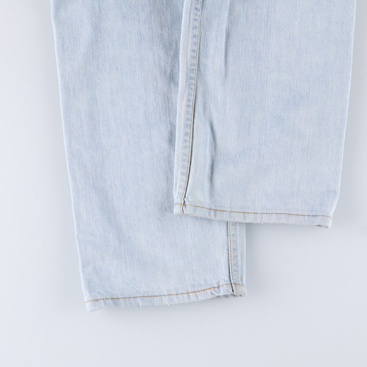 90'S Levi's 501 Euro model straight denim pants for men, W31 equivalent, vintage cotton blue type Vintage Second Hand