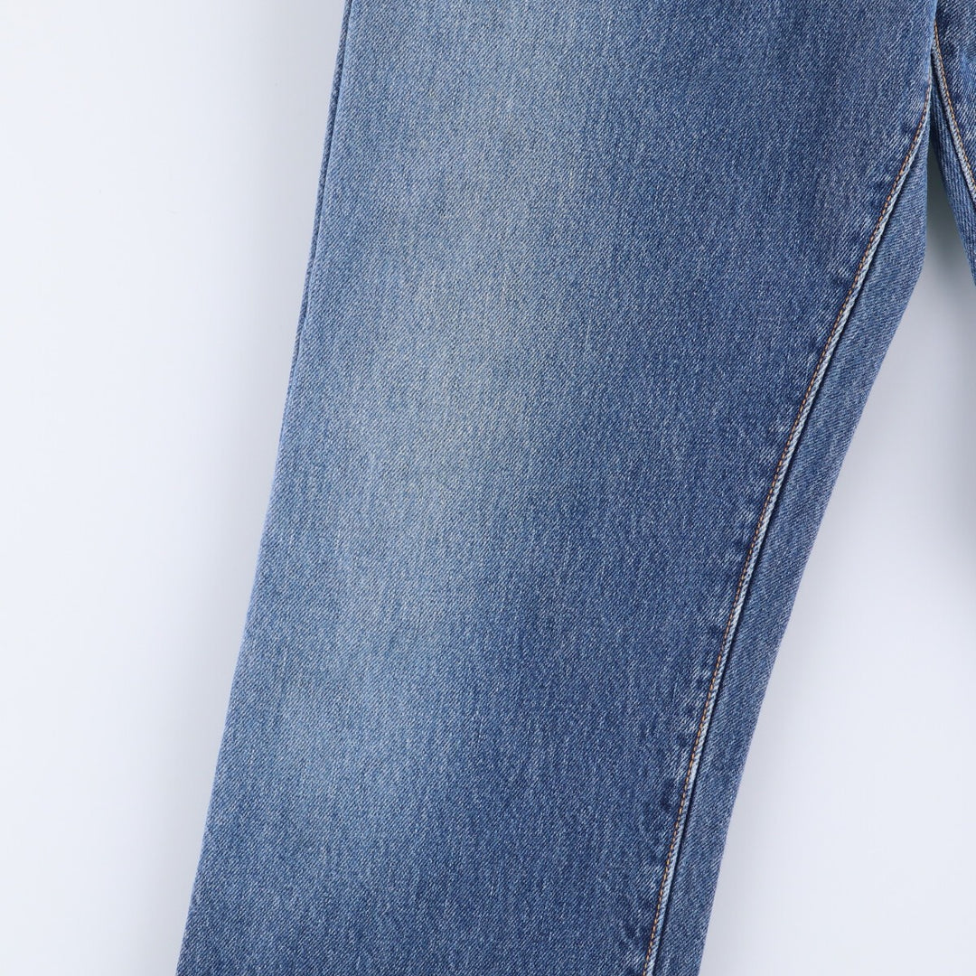 00'S Levi's 501 straight denim pants for men, W30 equivalent cotton blue type Vintage Second Hand