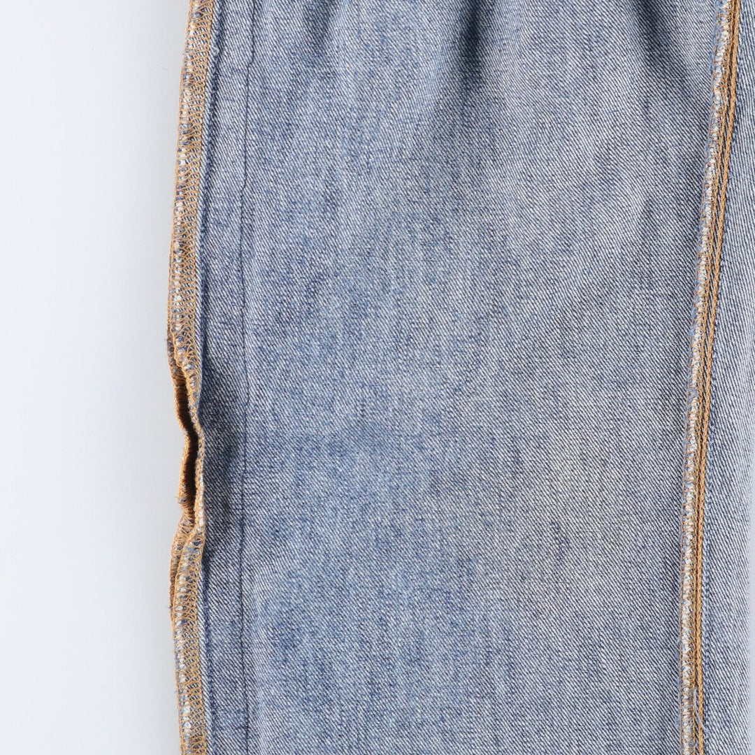 00'S Levi's 501 straight denim pants for men, W30 equivalent cotton blue type Vintage Second Hand