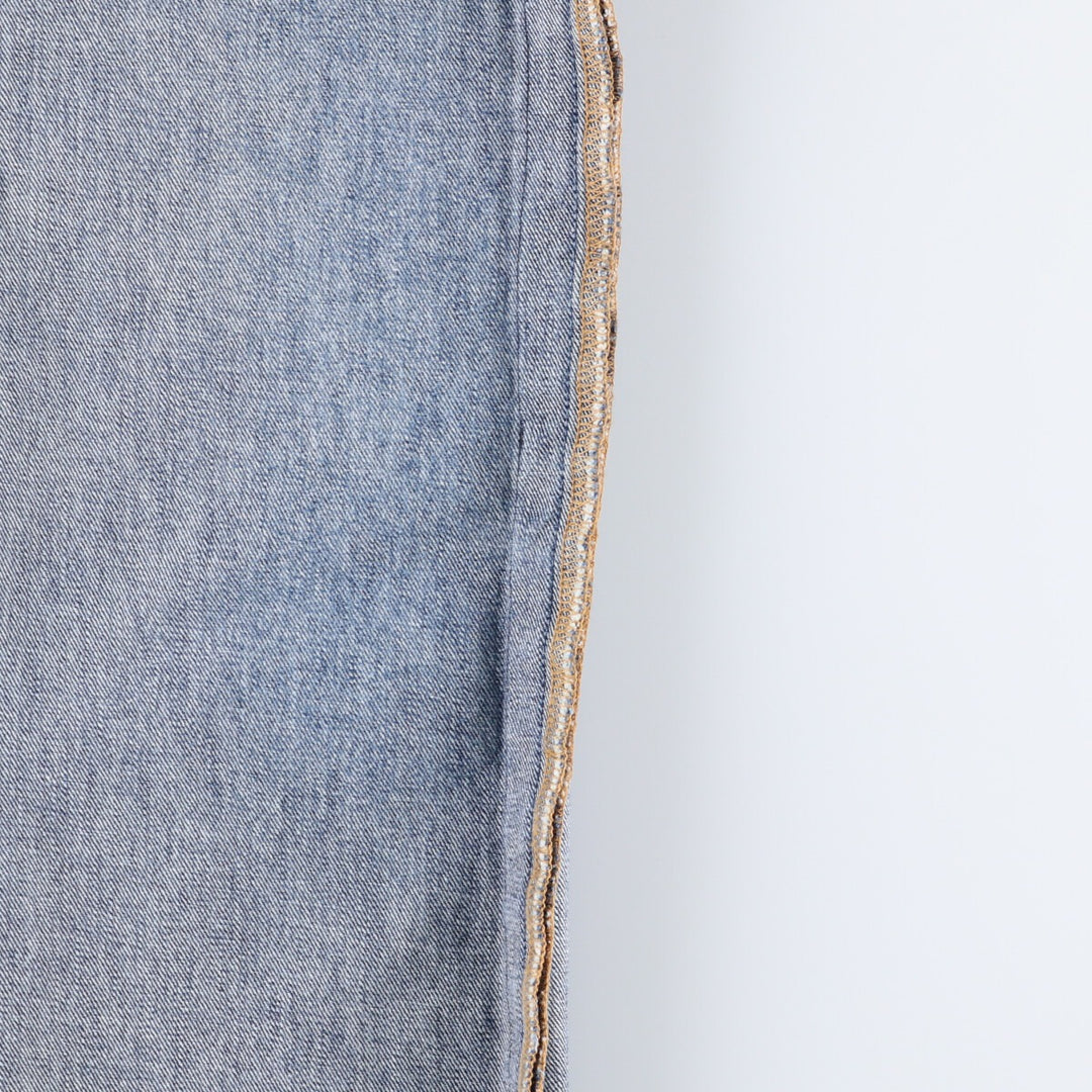 00'S Levi's 501 straight denim pants for men, W30 equivalent cotton blue type Vintage Second Hand