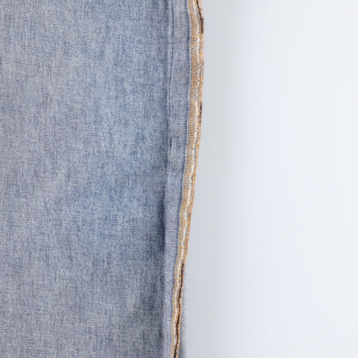 00'S Levi's 501 straight denim pants for men, W30 equivalent cotton blue type Vintage Second Hand