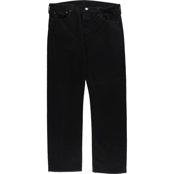 Levi's 501 Black Denim Straight Denim Pants Men's W36 cotton black type Vintage Second Hand