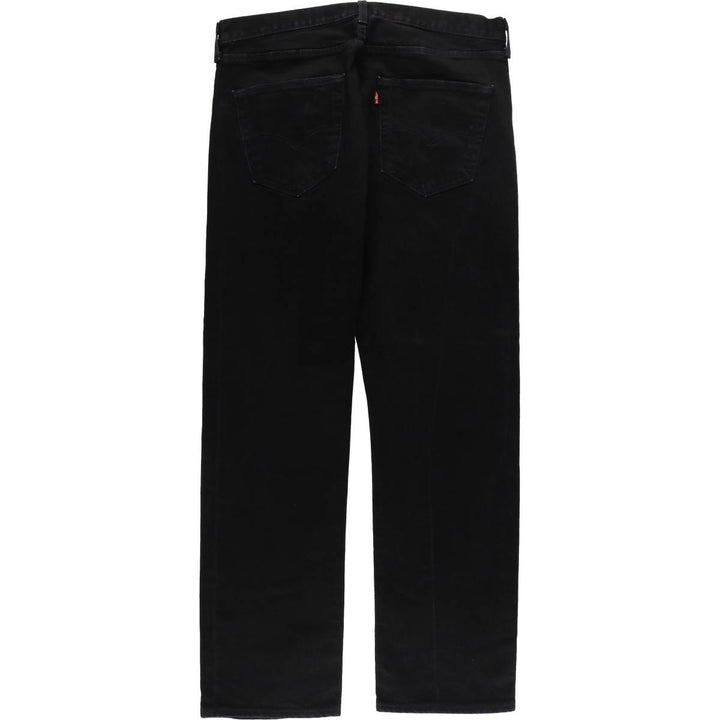 Levi's 501 Black Denim Straight Denim Pants Men's W36 cotton black type Vintage Second Hand