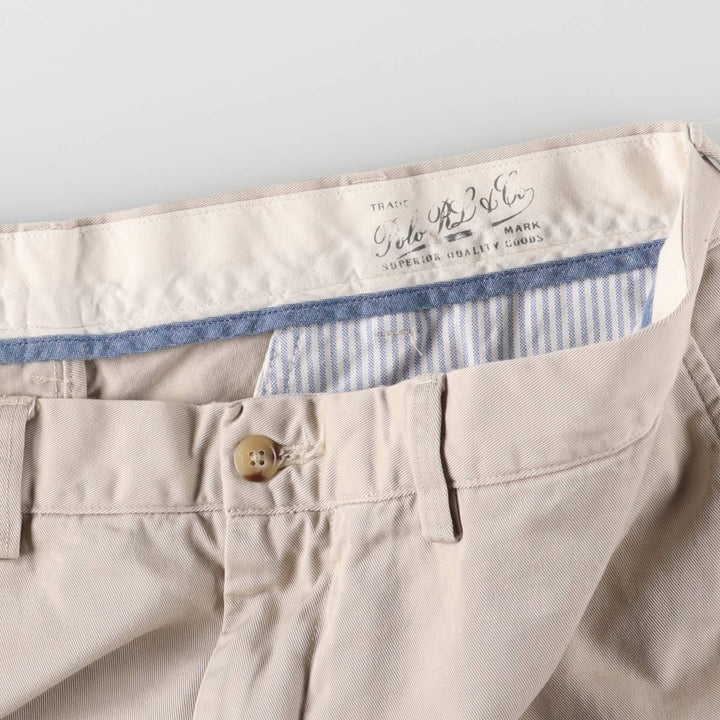 Ralph Lauren POLO Ralph Lauren CLASSIC FIT Chino Pants Men's W36 cotton ivory Vintage Second Hand
