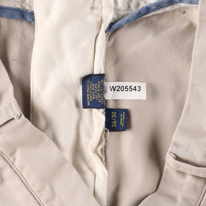 Ralph Lauren POLO Ralph Lauren CLASSIC FIT Chino Pants Men's W36 cotton ivory Vintage Second Hand