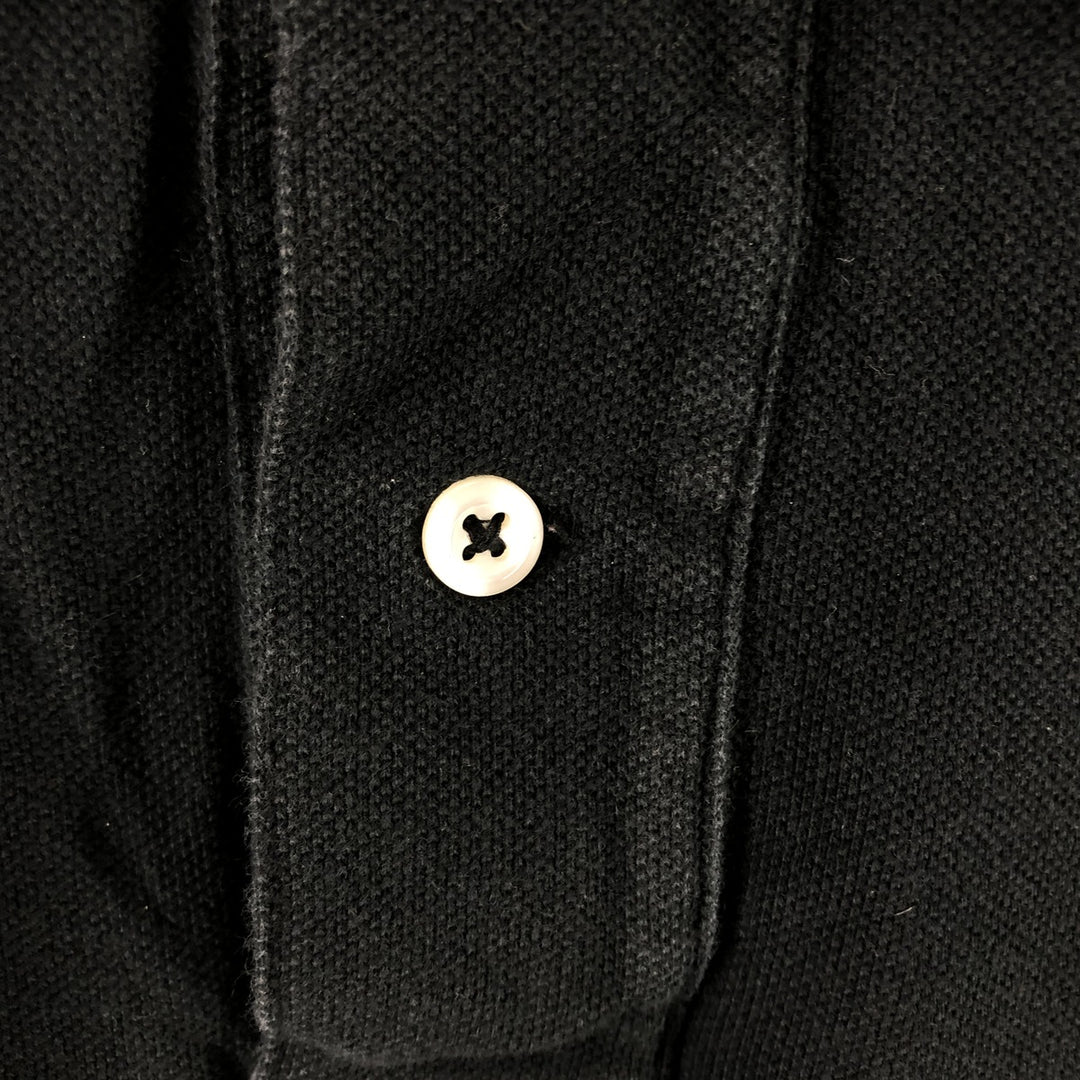 Ralph Lauren POLO by Ralph Lauren short sleeve polo shirt, size S for men cotton black type Vintage Second Hand