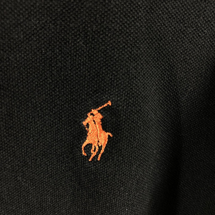 Ralph Lauren POLO by Ralph Lauren short sleeve polo shirt, size S for men cotton black type Vintage Second Hand