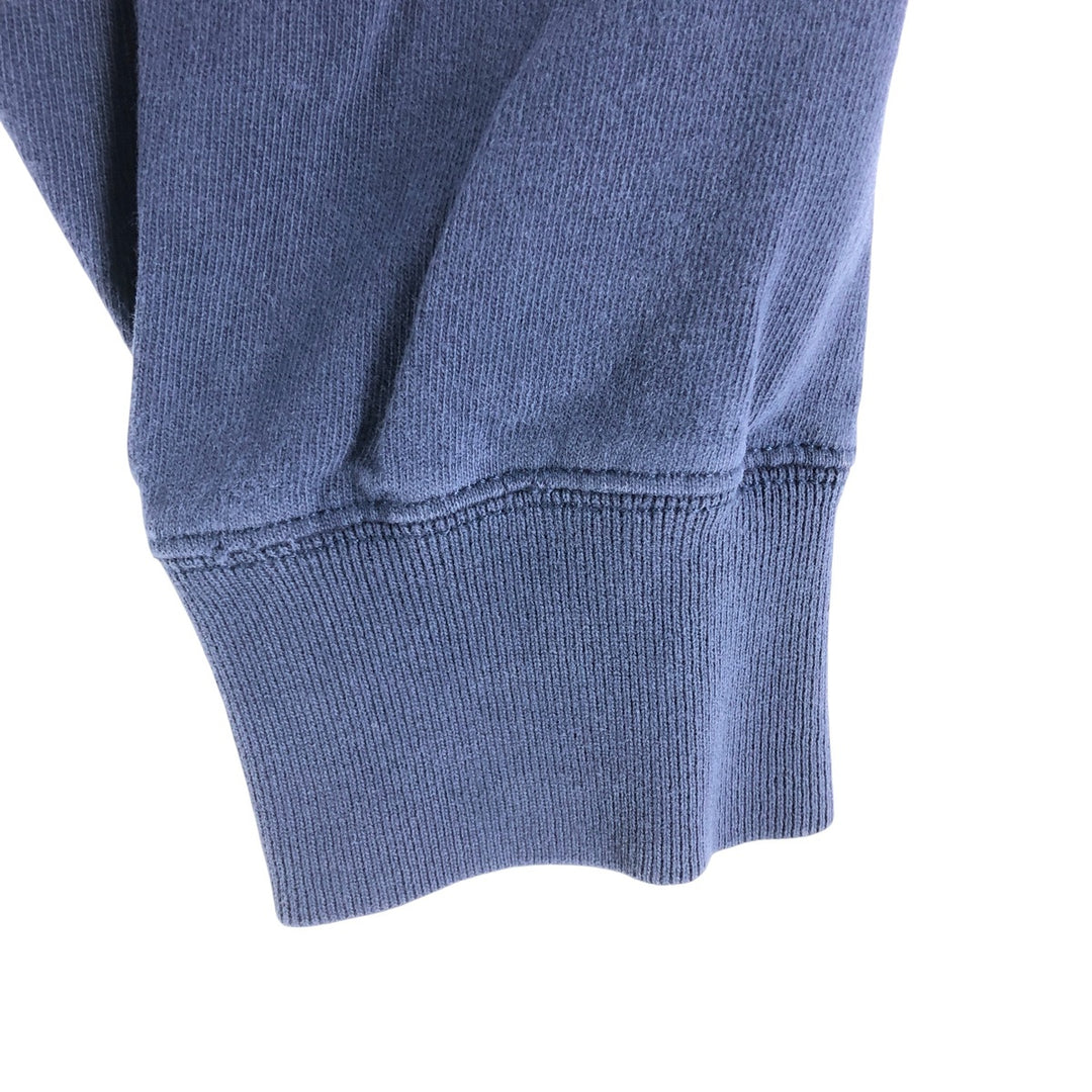Ralph Lauren POLO RALPH LAUREN CUSTOM FIT Border Pattern Long Sleeve Rugby Shirt Men's XL cotton gray type Vintage Second Hand