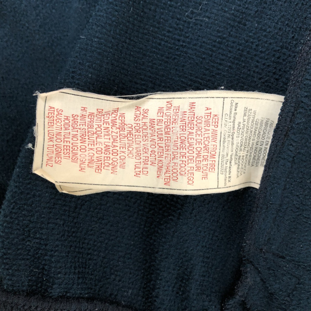 Nike LA LIGA FC BARCELONA Jersey Track Jacket Men's Size L polyester navy blue type Vintage Second Hand