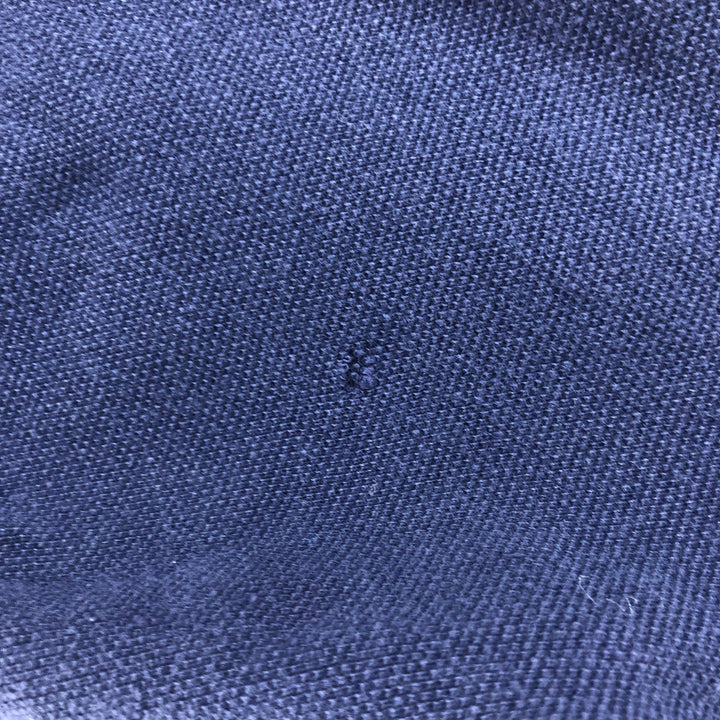 Ralph Lauren POLO by Ralph Lauren short sleeve polo shirt, men's XL size cotton navy blue type Vintage Second Hand