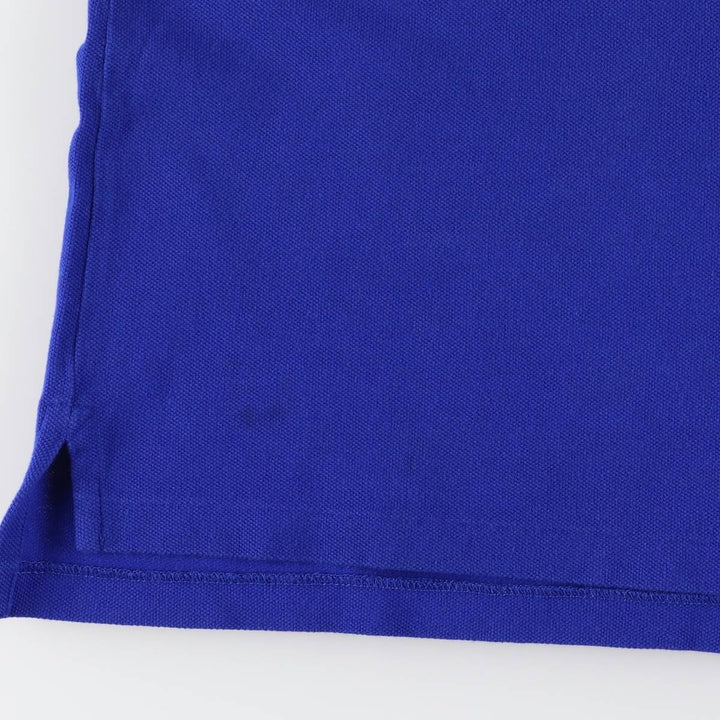 Ralph Lauren POLO Ralph Lauren short sleeve polo shirt women's XS size cotton blue type Vintage Second Hand