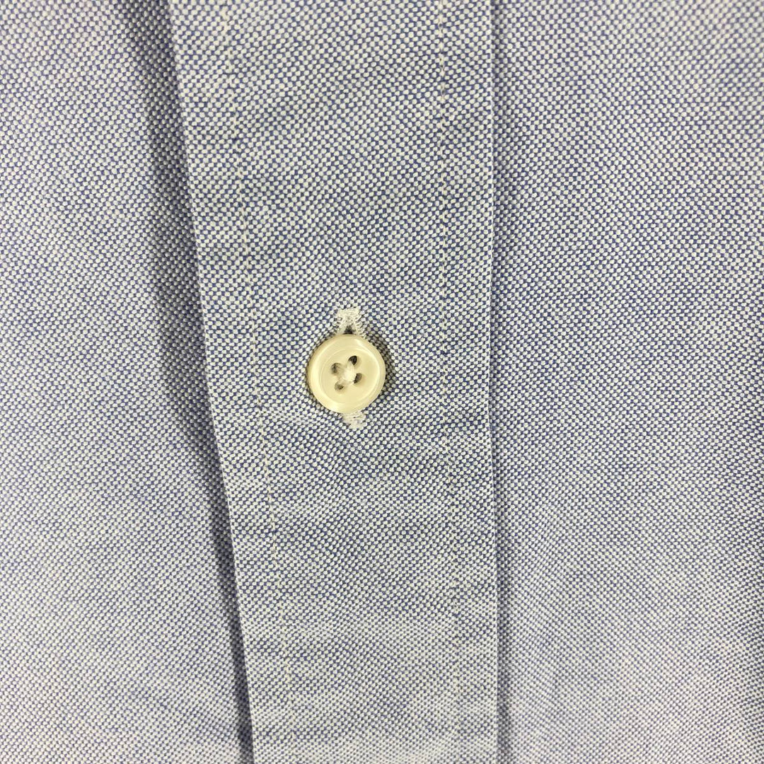 Ralph Lauren YARMOUTH long sleeve button down shirt, men's size L cotton Blue type light blue Vintage Second Hand