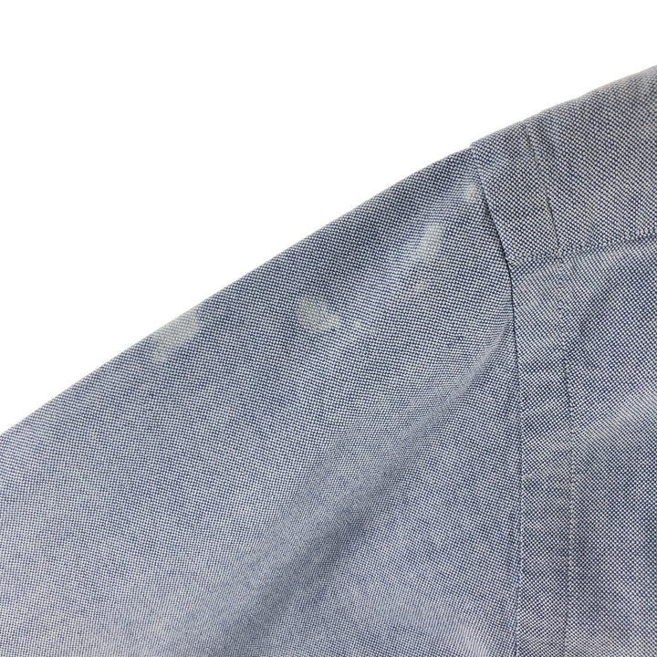 Ralph Lauren long sleeve button down shirt, men's size L cotton Blue type light blue Vintage Second Hand