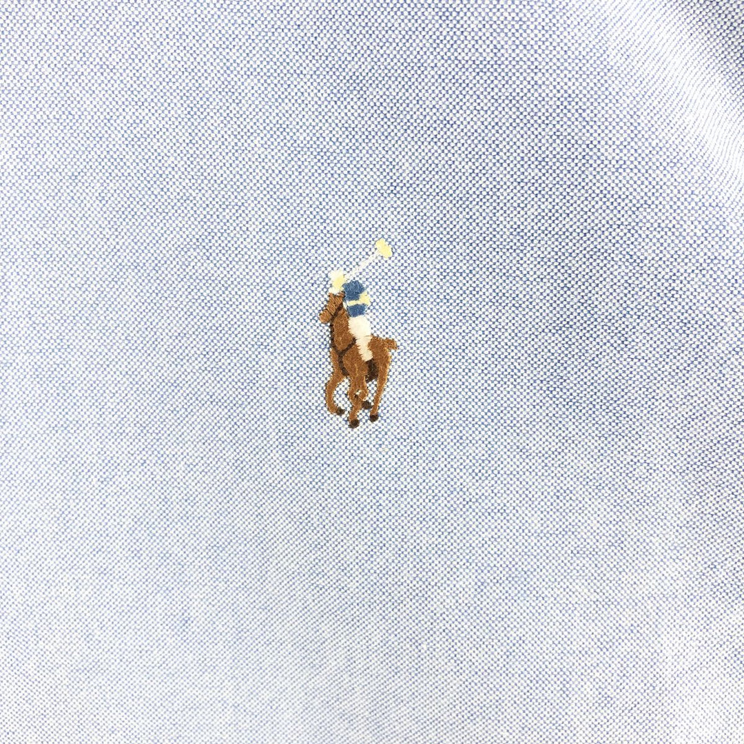Ralph Lauren YARMOUTH Long Sleeve Button Down Shirt cotton Blue type light blue Vintage Second Hand