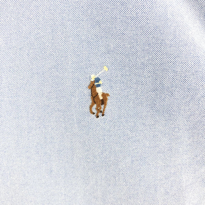 Ralph Lauren YARMOUTH Long Sleeve Button Down Shirt cotton Blue type light blue Vintage Second Hand