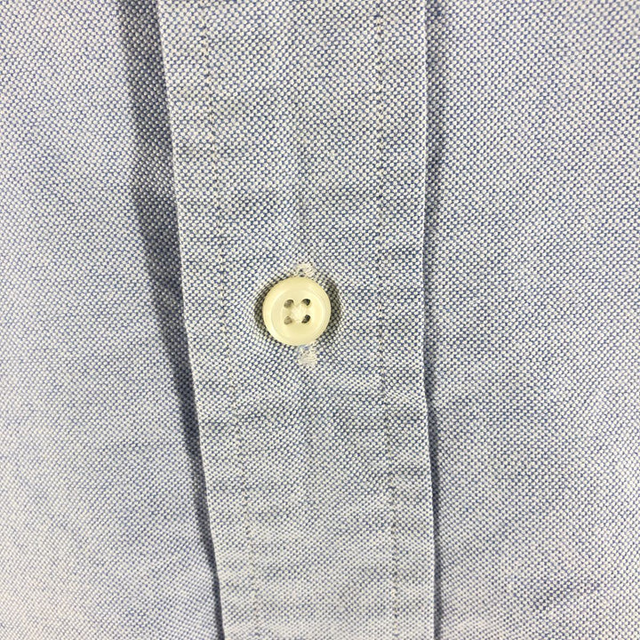 Ralph Lauren YARMOUTH long sleeve button down shirt, men's size L cotton Blue type light blue Vintage Second Hand