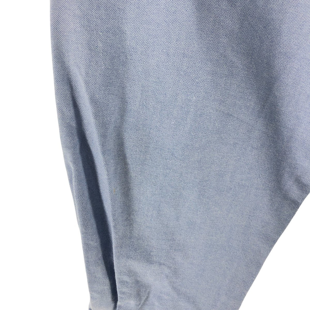 Ralph Lauren YARMOUTH long sleeve button down shirt, men's size L cotton Blue type light blue Vintage Second Hand