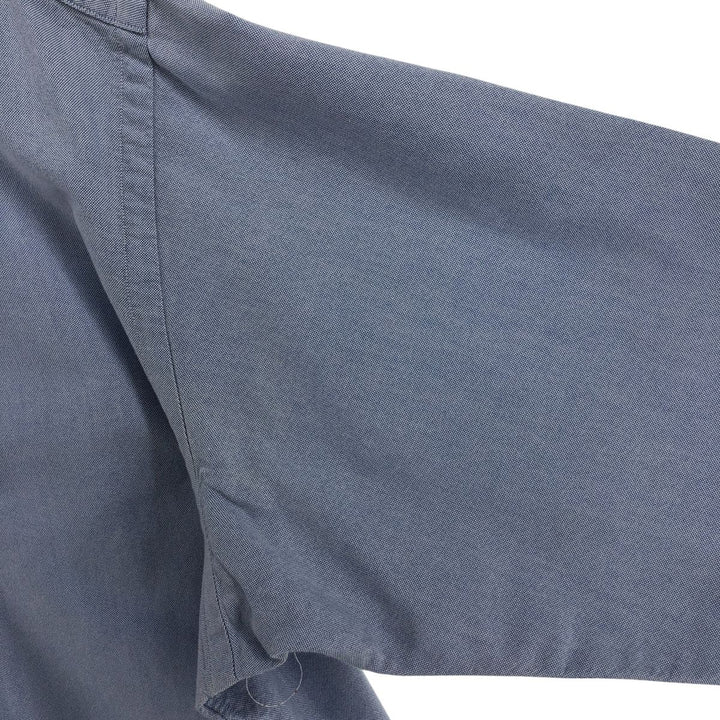 Ralph Lauren YARMOUTH long sleeve button down shirt, men's XL size cotton blue type Vintage Second Hand
