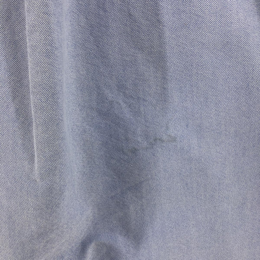 Ralph Lauren YARMOUTH long sleeve button down shirt, men's XL size cotton blue type Vintage Second Hand
