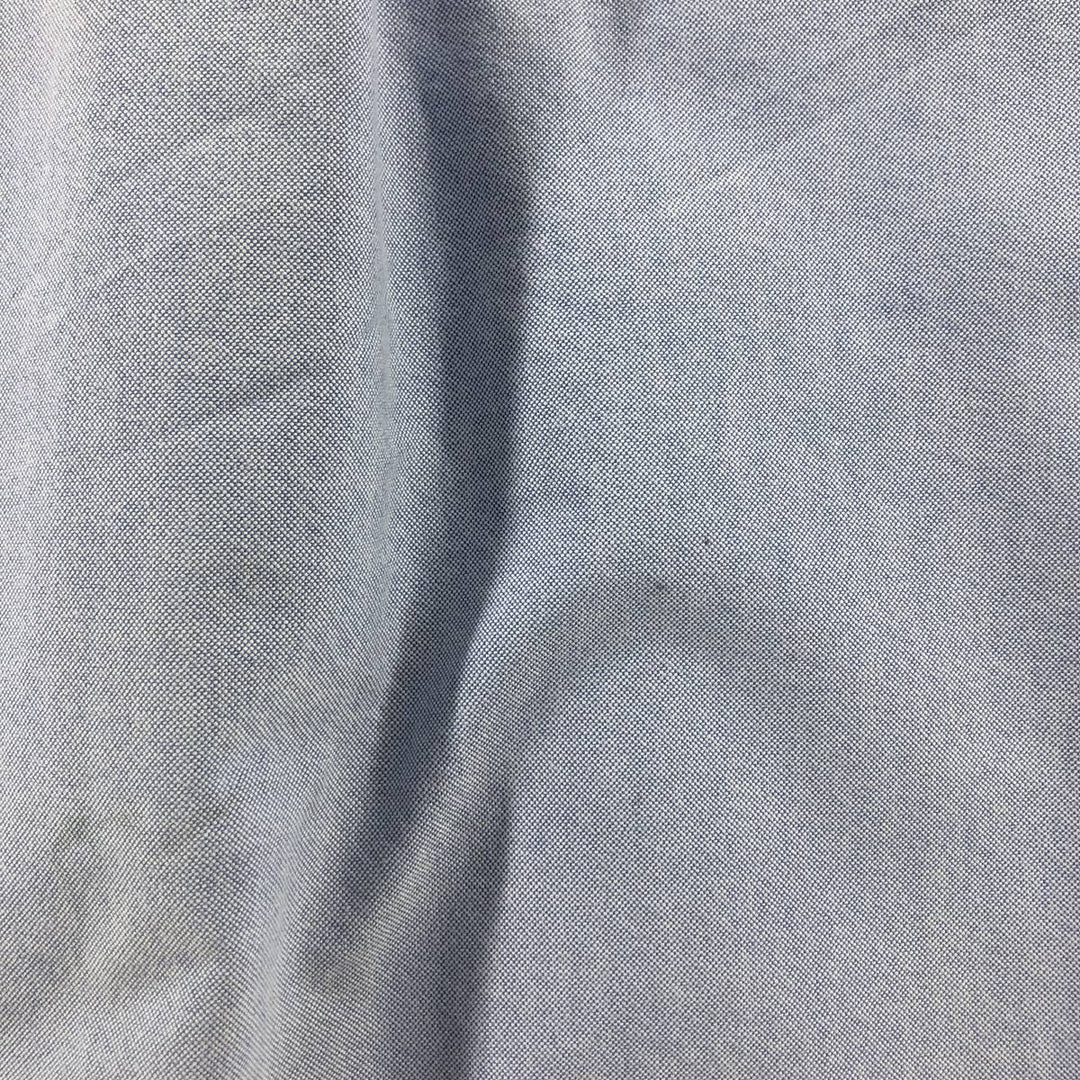 Ralph Lauren YARMOUTH long sleeve button down shirt, men's XL size cotton blue type Vintage Second Hand