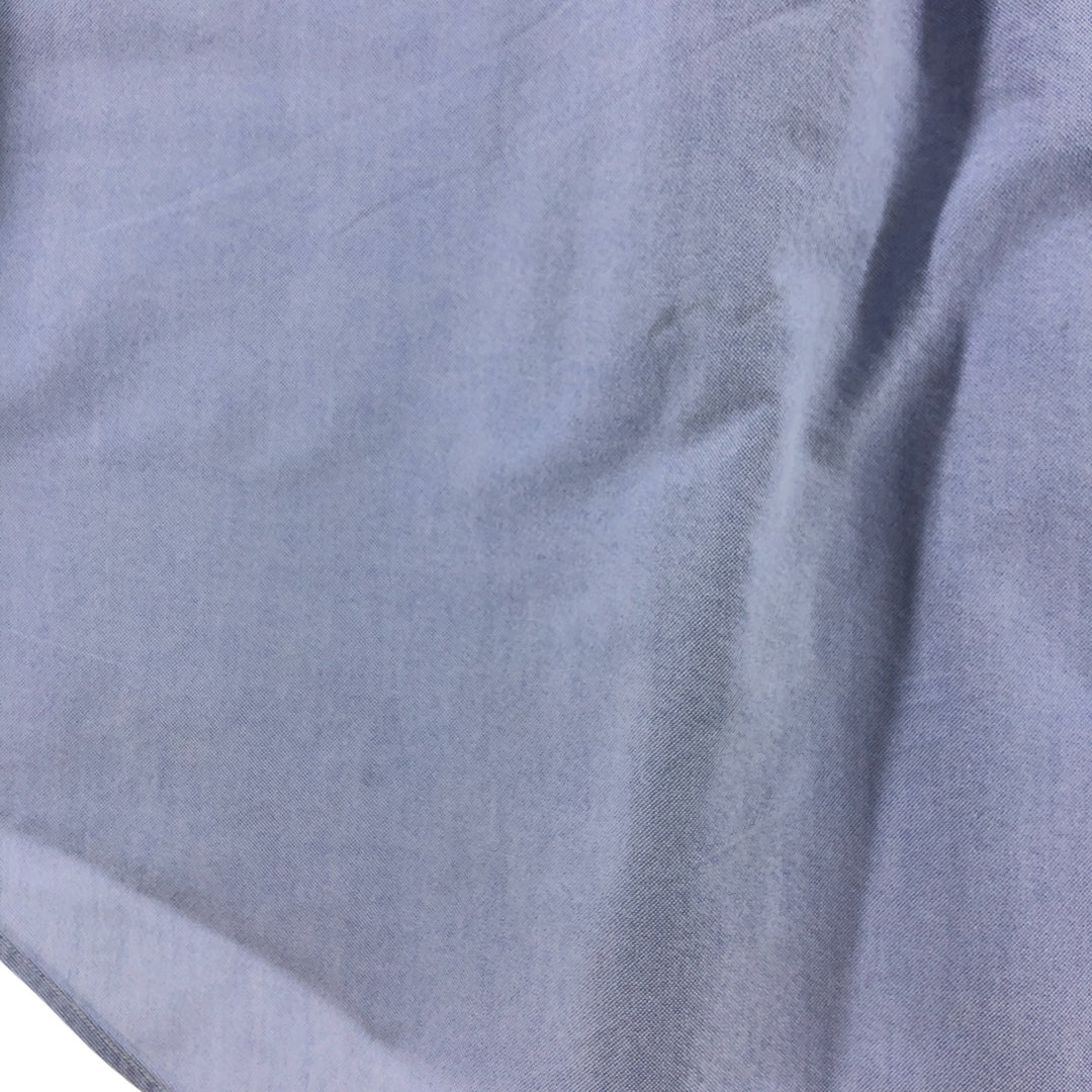 Ralph Lauren YARMOUTH long sleeve button down shirt, men's XL size cotton blue type Vintage Second Hand